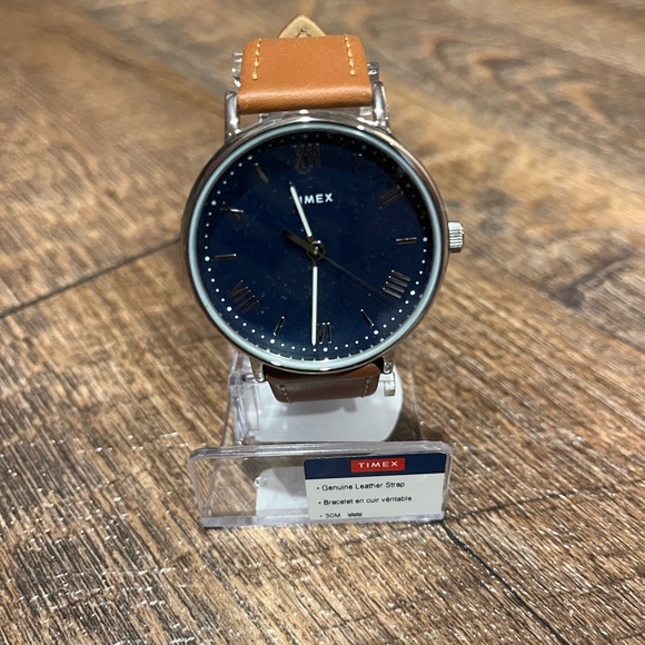 Brand new timex tan-silver tone watch - Picture 3 of 3